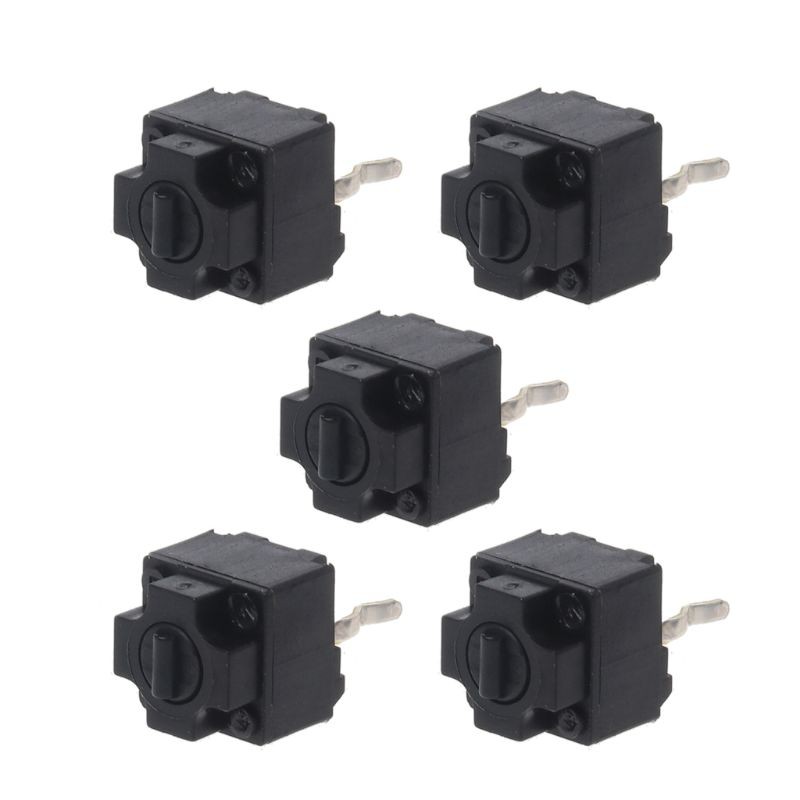Vivi เมาส์ไมโครสวิทช์ปุ่มสี่เหลี่ยม Evqp0E07K Baolei Shark Ie4 . 0 Black Spots 6X7 . 45 5 ชิ้น
