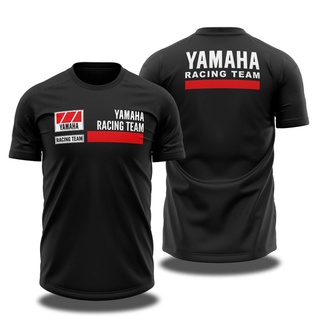 [พร้อมส่ง] เสื้อยืดผ้าฝ้าย 100% พิมพ์ลายทีมแข่งรถ Yamaha B / Yamaha สําหรับผู้ชาย และผู้หญิง