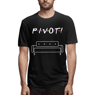 เสื้อยืด พิมพ์ลายคําคม Friends Tv Show Pivot Funny Ross สไตล์ฮาราจูกุ