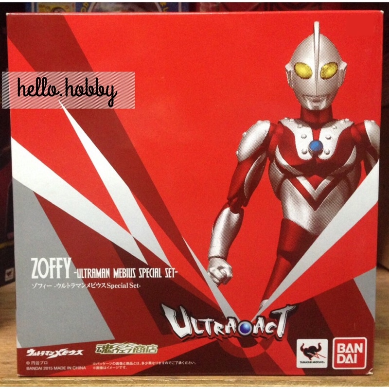 ฟิกเกอร์ Ultra-act Ultraman Zoffy - Ultraman Mebius Special Set (Tamashii Limited) by Bandai