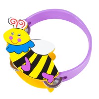 0957 แทมบูรีนผึ้ง ,ของเล่น, ของเล่นเสริมพัฒนาการ, ของเล่นเด็ก, สื่อการสอน