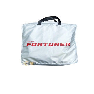 (RYF93 ลด25% ) ผ้าคลุมรถ All New Fortuner (2015 ถึงปัจจุบัน) ตรงรุ่นเนื้อผ้า Silver Coat 190C ทนแดด ไม่ละลาย