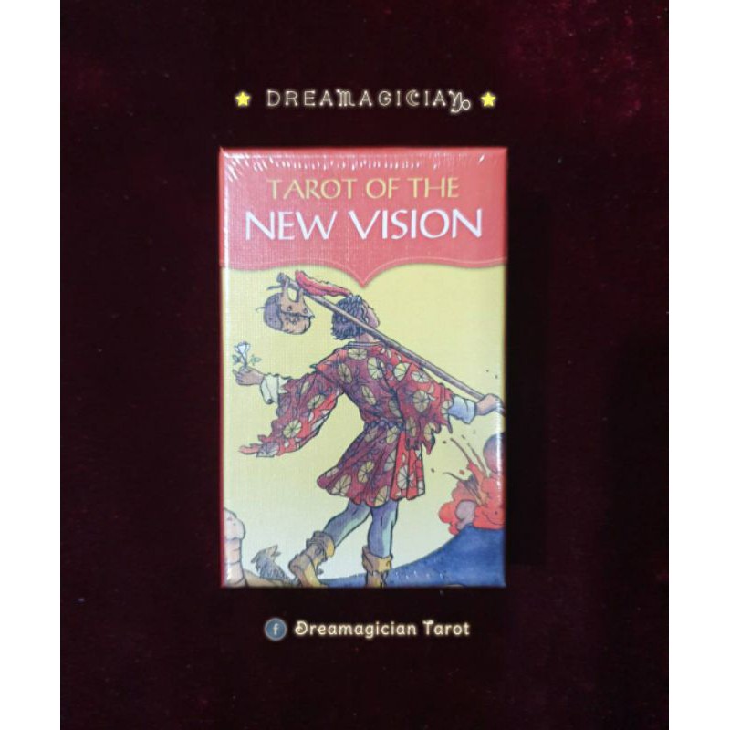 Tarot of The New Vision ไพ่ยิปซีแท้ขนาดมินิ ไพ่ยิปซีลดราคา ไพ่ทาโร่ต์ ไพ่ออราเคิล Tarot Oracle Card Deck