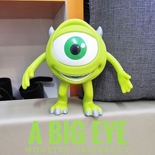 ของเล่น Monsters University Big Eye Mike กระปุกออมสินไม่มีกล่อง 15 ซม. สําหรับเด็ก