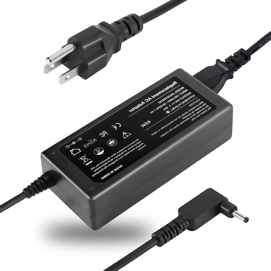 N15Q8 N16P1 65W 19V 2.37A Charger สําหรับ Acer แล็ปท็อปอะแดปเตอร์ AC A13-045N2A A11-065N1A Pa-1450-2