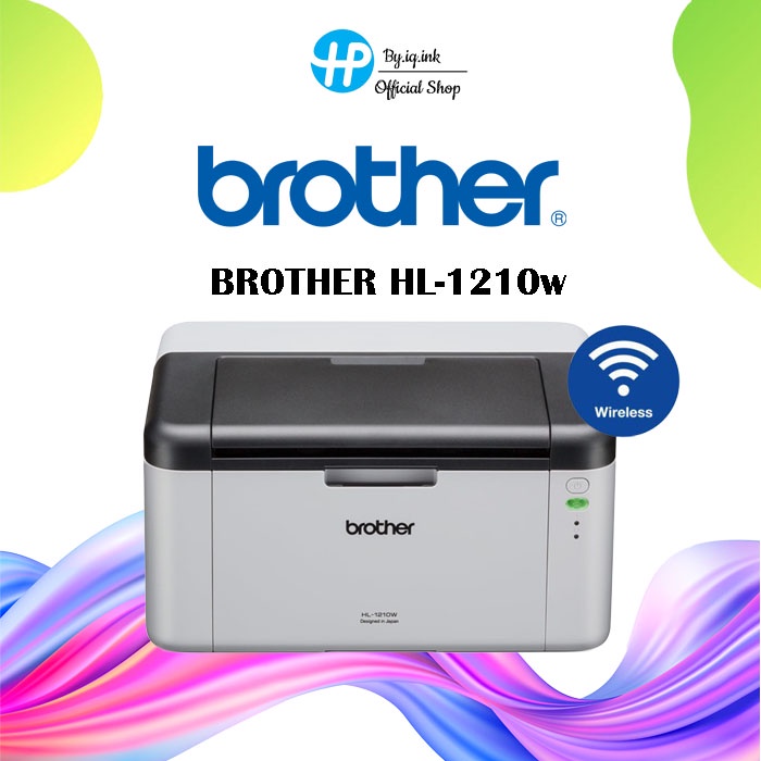 (HL-1210W )เครื่องปริ้น Brother HL-1210W เครื่องพิมพ์เลเซอร์ Wifi ขาวดำ / Printer / ประกันศูนย์ 2ปีs