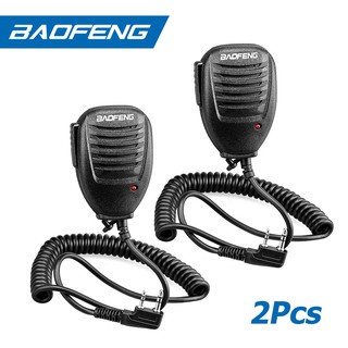 2PCS Original Baofeng two-way radio Handheld Microphone PTT Speaker MIC for UV-5R BF-888S UV-6R