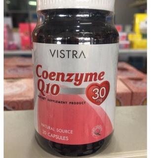 วิสตร้า โคเอนไซม์ คิว 10  VISTRA COENZYME Q10 30S TK Medical