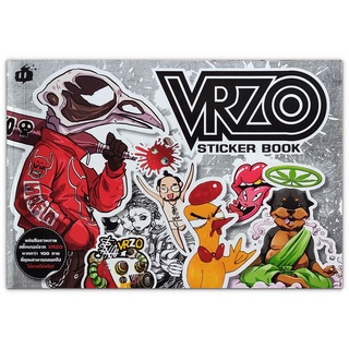 VRZO Sticker Book : หนังสือรวมภาพ สติ๊กเกอร์จาก VRZO มากกว่า 100 ลาย ที่คุณสามารถลอกไปใช้ได้จริง!