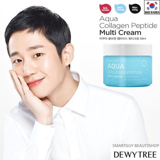 DEWYTREE Aqua Collagen Peptide Multi Cream ผลิตภัณฑ์บำรุงผิวหน้าเพิ่มความชุ่มชื่นปรับผิวกระจ่างใสย้อนวัยผิวจากเกาหลี