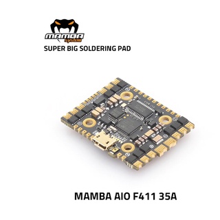 [AIO] MAMBA F411 35A AIO 6S 8bit Flight Controller Stack Internal USB 20mm/M2