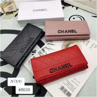 🎉กระเป๋าสตางค์ Chanel หนังเเท้ งานสวยหนังนิ่ม น่าใช้มากๆค่ะ📷