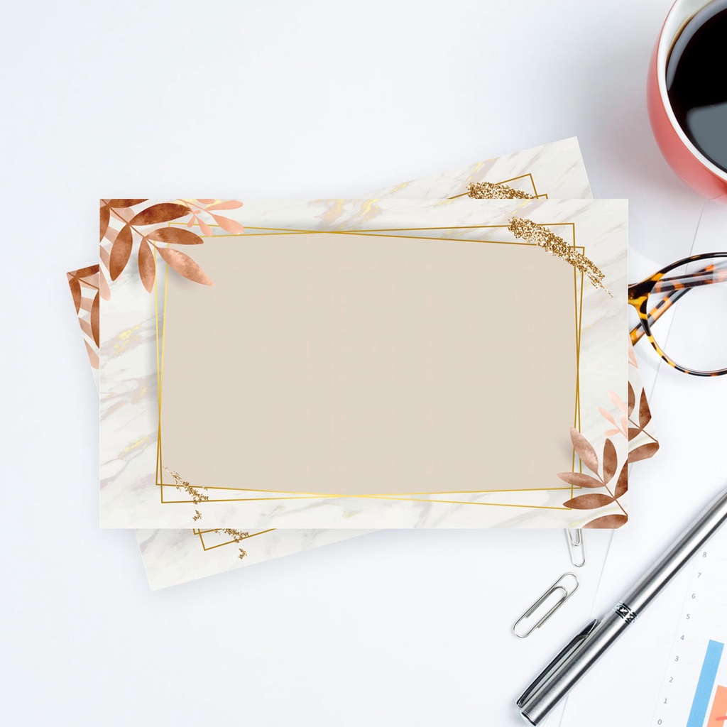 การ์ดอวยพร 10 ชิ้น G605