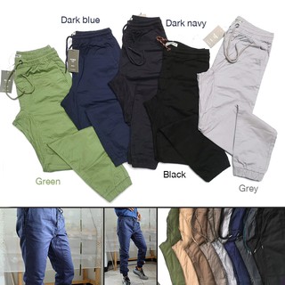 จ็อกเกอร์ Pull &amp; Bear ผ้าเบาสบาย งานแท้ห้อยป้าย Jogger (พร้อมส่ง) P&amp;BJOG4