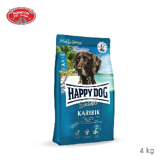 [MANOON] HAPPY DOG Sensible Karibik 4kg อาหารสุนัขสูตรเนื้อปลาทะเลและมันฝรั่ง