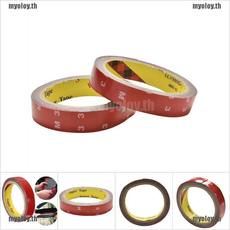 น้ำยาเคลือบสีรถยนต์ 2CM 3M Automotive Double Sided Attachment Foam Tape