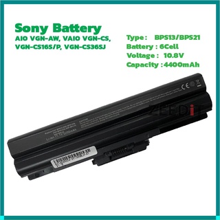 Sony แบตเตอรี่ โน๊ตบุ๊ก Battery Notebook Sony BPS13 Series ของใหม่ 100% ส่งเร็ว !!!