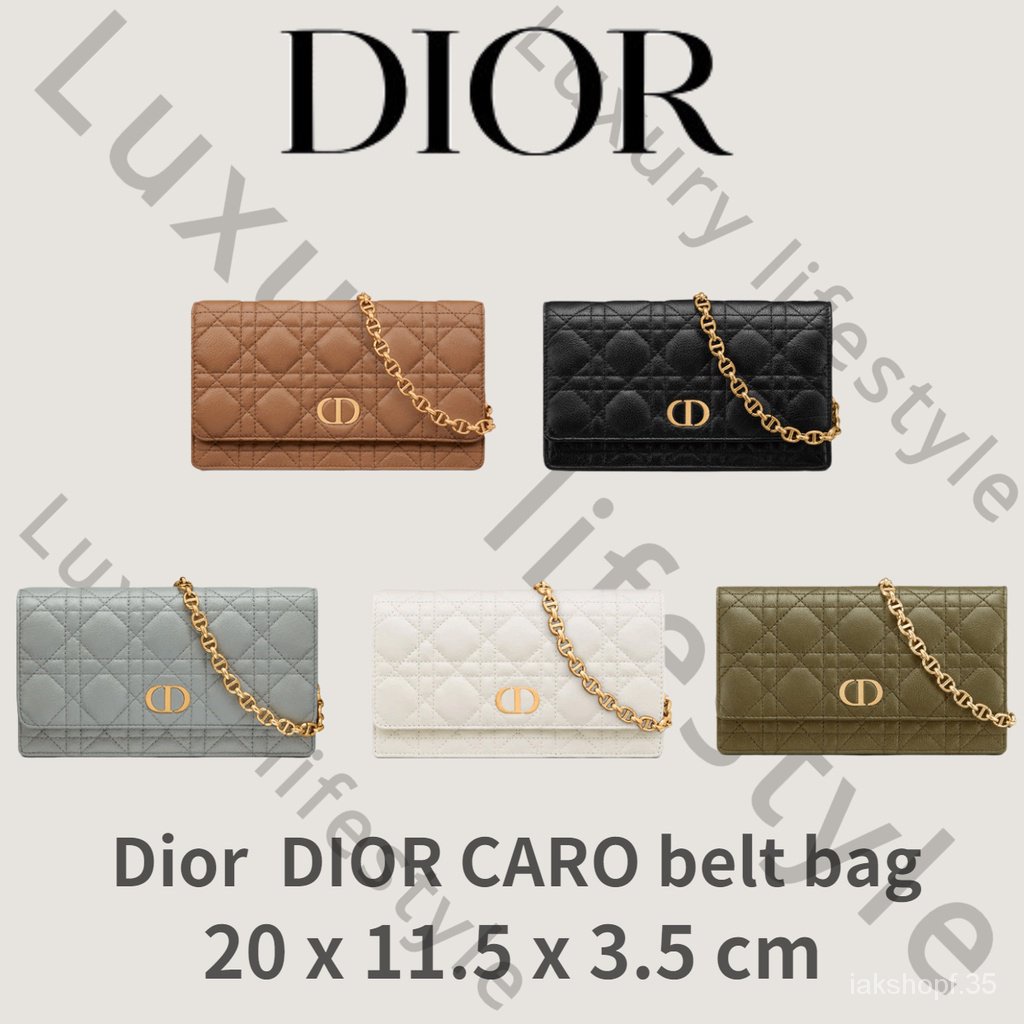Dior CARO belt bag/กระเป๋าคาดเข็มขัด Dior CARO