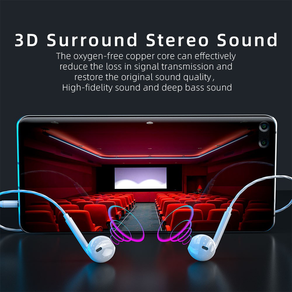 Essager หูฟัง Hi - Fi พร้อมไมโครโฟน อเนกประสงค์ 3.5 มม. สําหรับ Ios Android