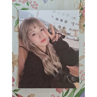 [แท้/แบ่งขาย/4 หน้า 100] หน้าโฟโต้บุ๊ค เว็นดี้ Wendy Red Velvet Selfie Book Photo Book