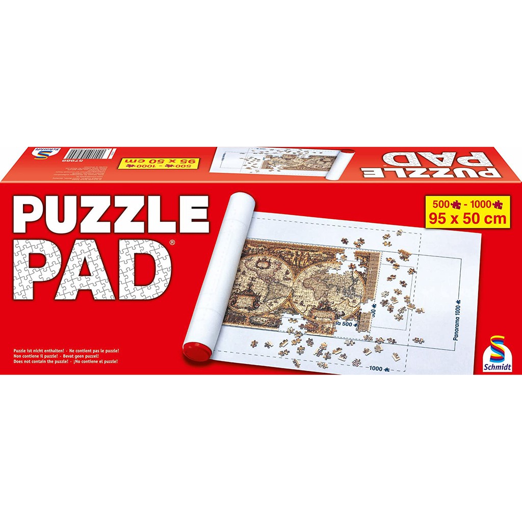 SCHMIDT: PUZZLE PAD – 500 to 1000 Pieces [Jigsaw Puzzle]
