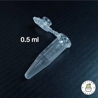 หลอดเก็บเมล็ด หลอดเก็บตัวอย่าง ขนาด 0.2ml 0.5ml 1.5ml 2.0ml พลาสติก มีฝาปิดสนิท (ไม่ใช่อุปกรณ์ทางการแพทย์)