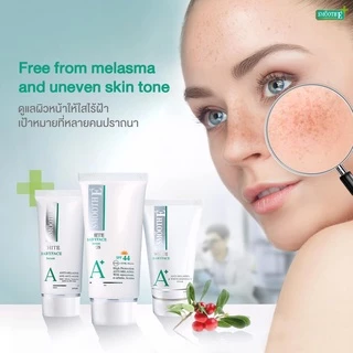 [แพ็ค 2] Smooth E Anti-Melasma White Babyface Serum Plus SPF44 0.8 Oz เซรั่มลดฝ้า กระ จุดด่างดำ ผิวขาวเนียน