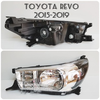 ไฟหน้า​ TOYOTA​ REVO​ 2015​ 2016​ 2017​ 2018​ 2019 รุ่นปลั๊กไฟหรี่ใหญ่​ และปลั๊กไฟหรี่เล็ก