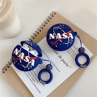 เคสซิลิโคนป้องกัน ลาย NASA สำหรับ Airpods 1 2 pro case