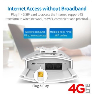 300Mbps High Speed Outdoor 4G LTE Wireless AP Wifi Router Plug and Play