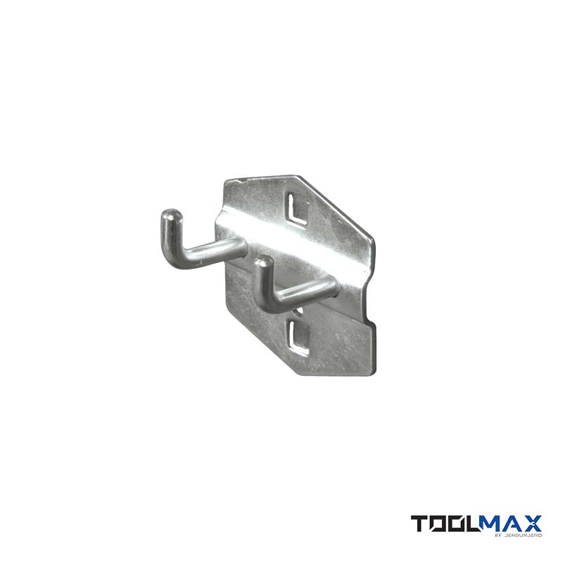 JenStore TOOLMAX ตะขอเหล็ก ขาคู่ 25 มม. (1/5) DH-02