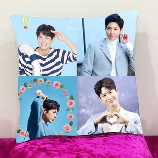 หมอนอิงสั่งทำ ใส่ได้4รูป หมอนอิงขนนุ่ม หมอนอิงโซฟา หมอนอิงในรถ หมอนอิง Cushions PARK BO GUM พัคโบกัม