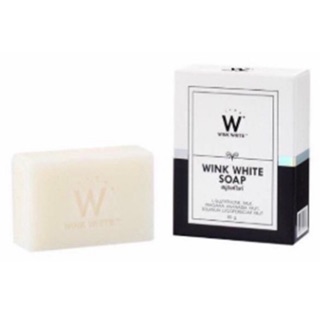 สบู่วิ้งไวท์ Wink White Soap ก้อนสีขาว 80g