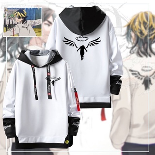 อะนิเมะ Tokyo Revengers Hoodie Manjiro Sano Hanemiya Kazutora คอสเพลย์เครื่องแต่งกาย Valhalla Tokyo Manji Gang Hooded เสื้อกันหนาวฤดูใบไม้ร่วง