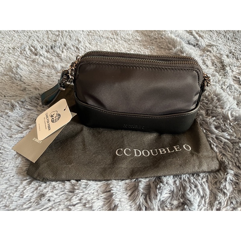 กระเป๋าสะพาย แบรนด์ CC-OO สีดำ