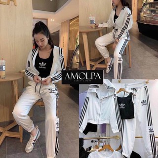 🌟พร้อมส่ง ชุดเซท ADIDAS 🌟 เซทแขนยาว ขายาวอาดิดาส เซท 3 ชิ้น ราคา 359 บาท