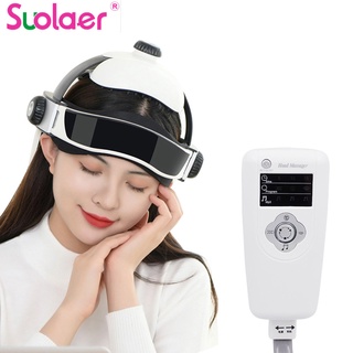Suolaer หมวกกันน็อค นวดศีรษะ ผ่อนคลาย ปรับได้ อเนกประสงค์