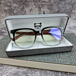 กรอบแว่นผู้ชาย แว่นตากรองแสง แว่นสายตา เลนส์สั่งตัดใหม่คุณภาพ แบบกรอบสวยๆสไตล์เกาหลี (รุ่น 8979)