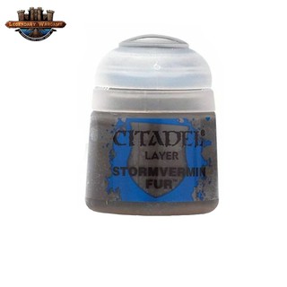 [BSAพร้อมส่ง] Citadel : LAYER: STORMVERMIN FUR (12ML) สีอะคริลิคสำหรับทาโมเดล