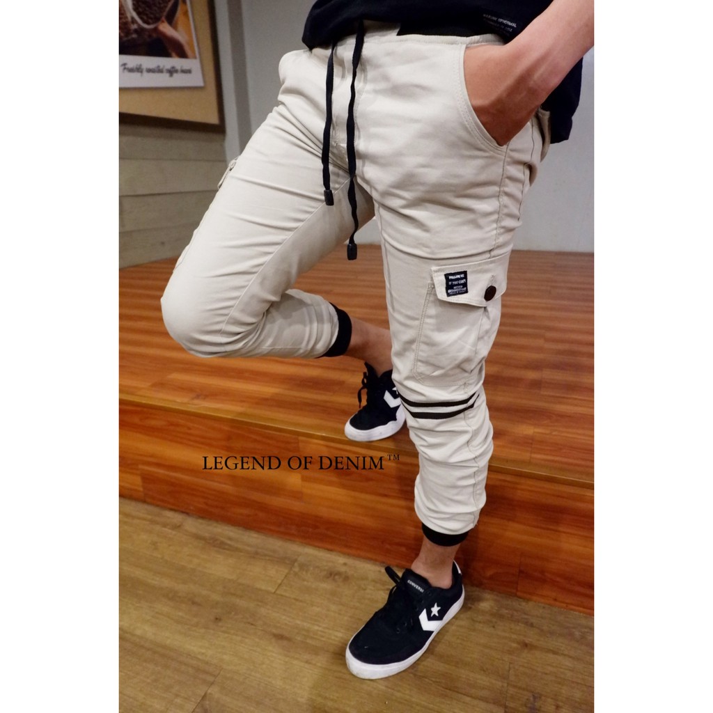 Simple CARGO STRIP JOGGER Pants LOD JOGGER Pants
