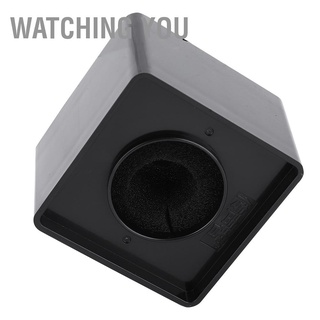 Watching You Microphone Square Station Compact Portable Black ABS for Interview Meeting 41mm