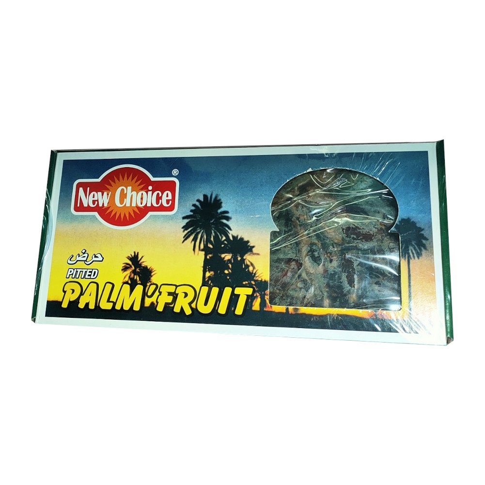 อินทผลัม อินทผาลัม ไร้เมล็ด 500 กรัม ตรา นิวช้อย New Choice Pitted Dates Palm Fruit