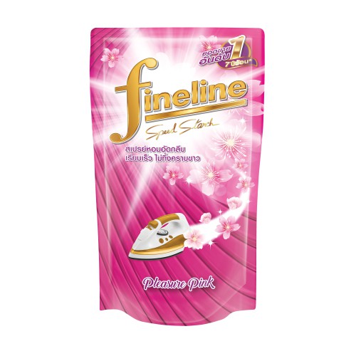 Fineline ไฟน์ไลน์น้ำยาอัดกลีบ ขนาด 500 มล. กลิ่นเพลเชอร์พิ้งค์