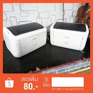 ปริ้นเตอร์ Canon LBP 6030 เครื่องปริ้นเลเซอร์ ขาวดำ เครื่องเล็กกระทัดรัดใช้งานง่าย เชื่อมต่อผ่าน USB หมึกพร้อมใช้งาน