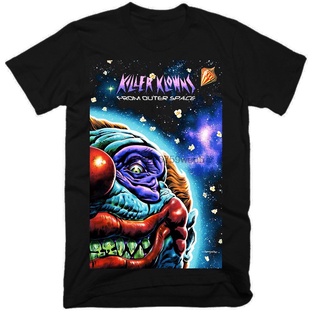 เสื้อยืดผ้าฝ้ายพิมพ์ลายขายดี เสื้อยืด พิมพ์ลาย Killer Klowns From Outer Space สไตล์ฮาราจูกุ สําหรับผู้ชาย พลัสไซซ์