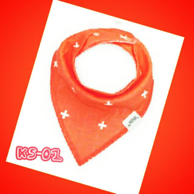 ผ้ากันเปื้อนเด็ก organic cotton