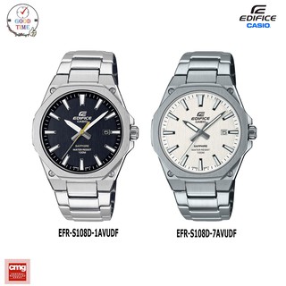 Casio Edifice แท้ ประกัน CMG นาฬิกาข้อมือผู้ชาย รุ่น EFR-S108D-1AVUDF,7AVUDF (สินค้าใหม่ ของแท้ มีใบรับประกัน CMG)