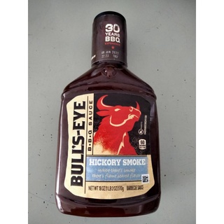 Bulls Eye Hickory Smoke Sauce ซอส บาร์บีคิว กลิ่นไม้ ฮิคโครี รมควัน 510 กรัม