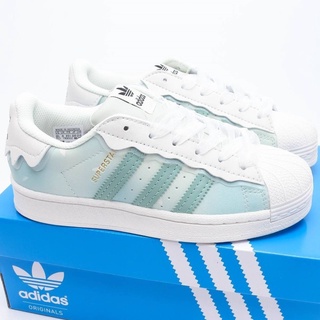 adidas รองเท้าผ้าใบ adidas ❋Shell Head Golden Classic Sanye ชายและหญิงคู่เล็กคู่รองเท้าสีขาวเล็ก ๆ น้อย ๆ☝