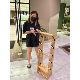 surfskate rack ชั้นวางsurfskate ไม้สนจริงเต็มแผ่น